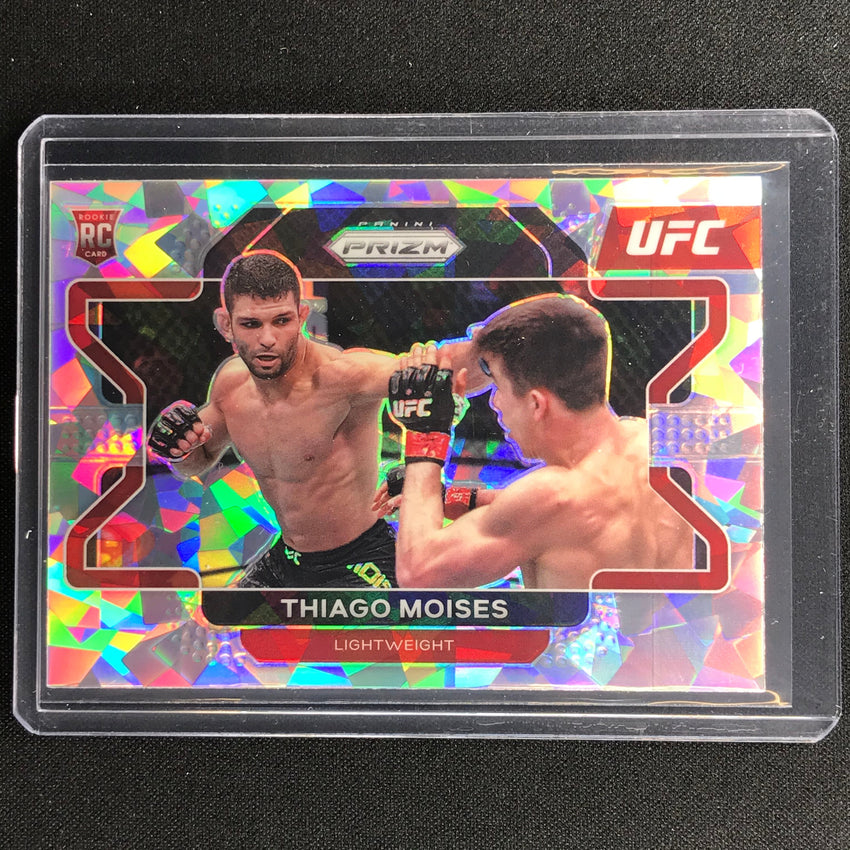 2022 Prizm THIAGO MOISES Horizontal Rookie Cracked Ice SP #2