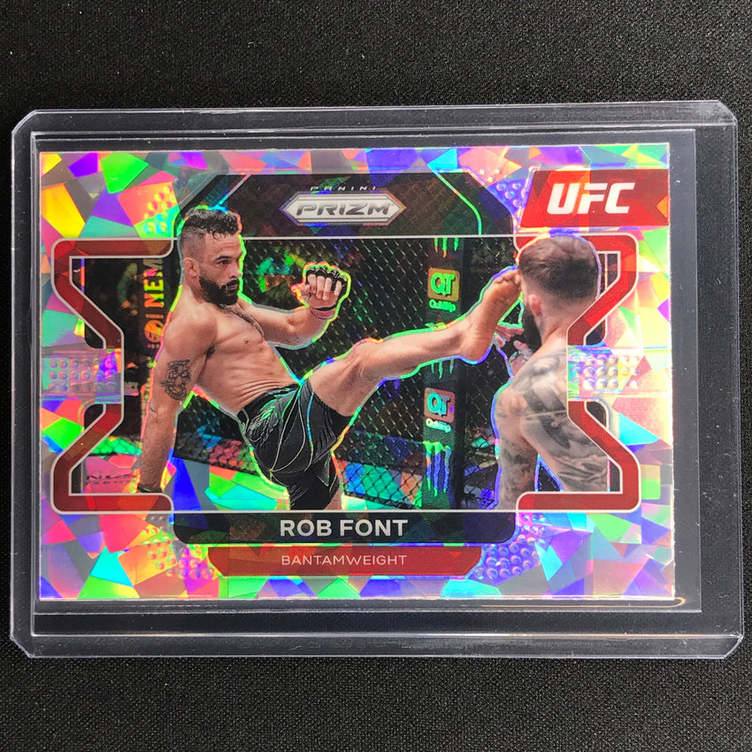 2022 Prizm ROB FONT Horizontal Cracked Ice SP #20
