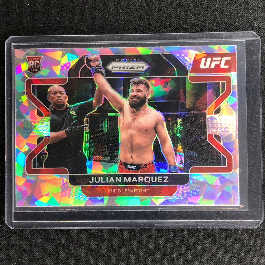2022 Prizm JULIAN MARQUEZ Horizontal Rookie Cracked Ice SP #34