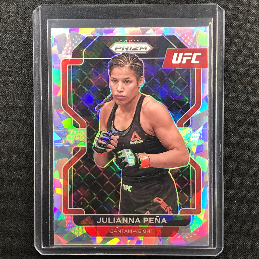 2022 Prizm JULIANNA PENA Vertical Cracked Ice SP #146