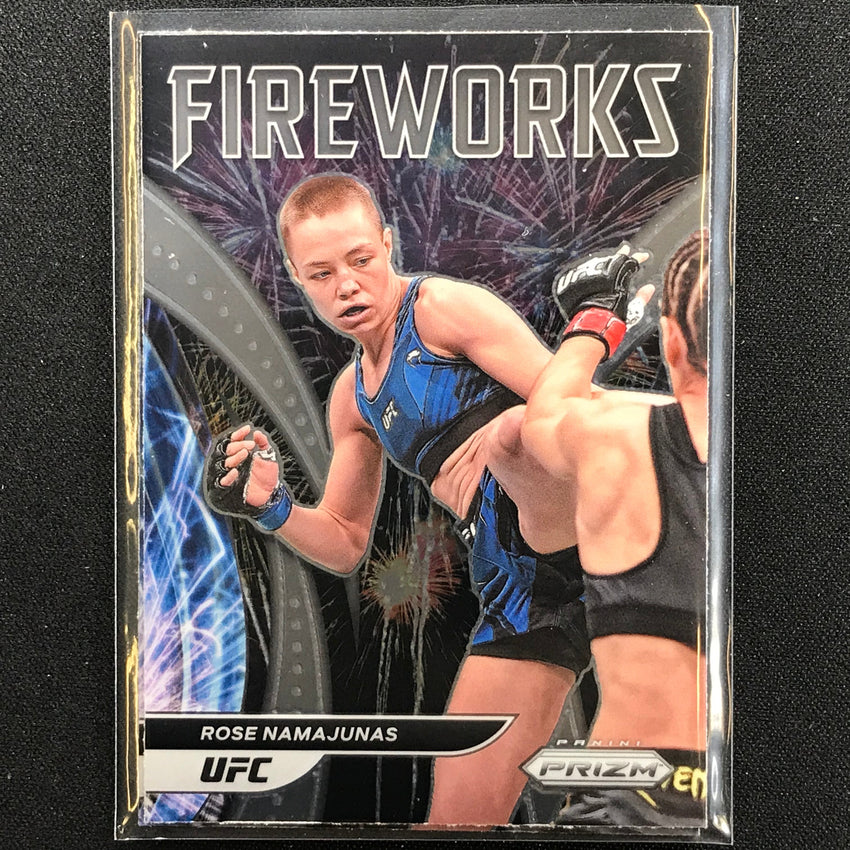 2022 Prizm ROSE NAMAJUNAS Fireworks Base #6
