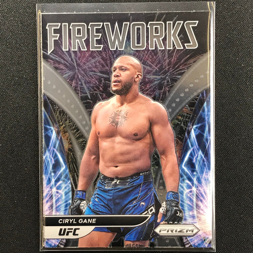 2022 Prizm CIRYL GANE Fireworks Base #12