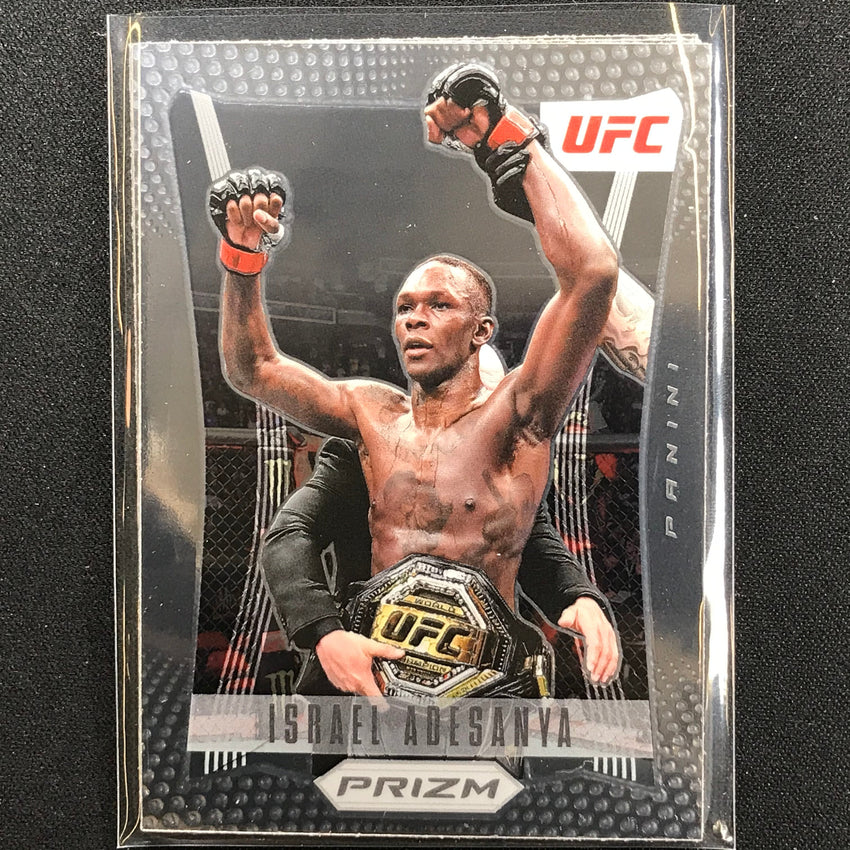 2022 Prizm ISRAEL ADESANYA Prizm Flashback Base #3