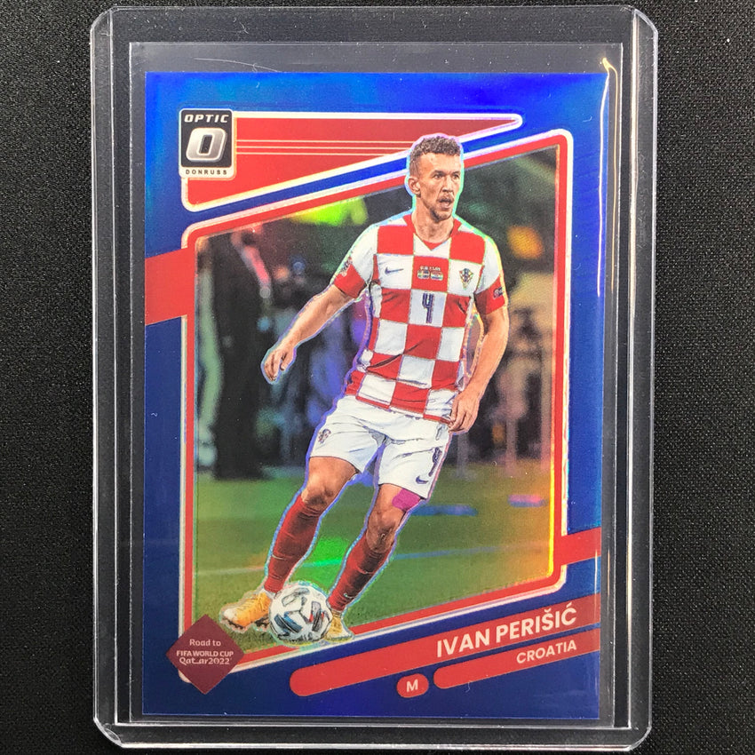 2021-22 Donruss Road To Qatar Ivan Perisic Optic Blue 34/99