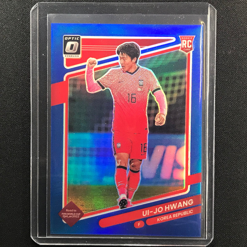 2021-22 Donruss Road to Qatar UI-JO HWANG Rookie Optic Blue 27/99