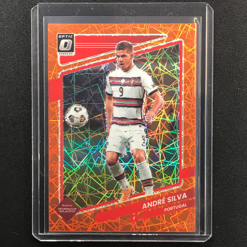 2021-22 Donruss Road To Qatar Andre Silva Optic Orange Velocity 36/49