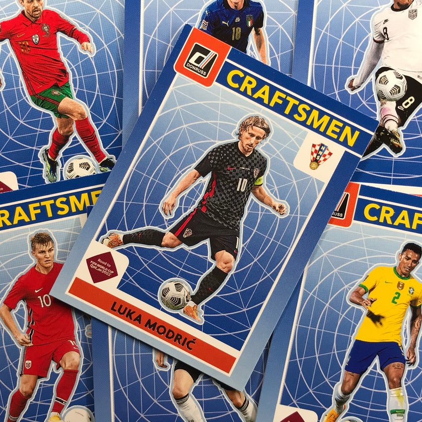 2021-22 Donruss Road to Qatar WESTON MCKENNIE Craftsmen Base Silver #12