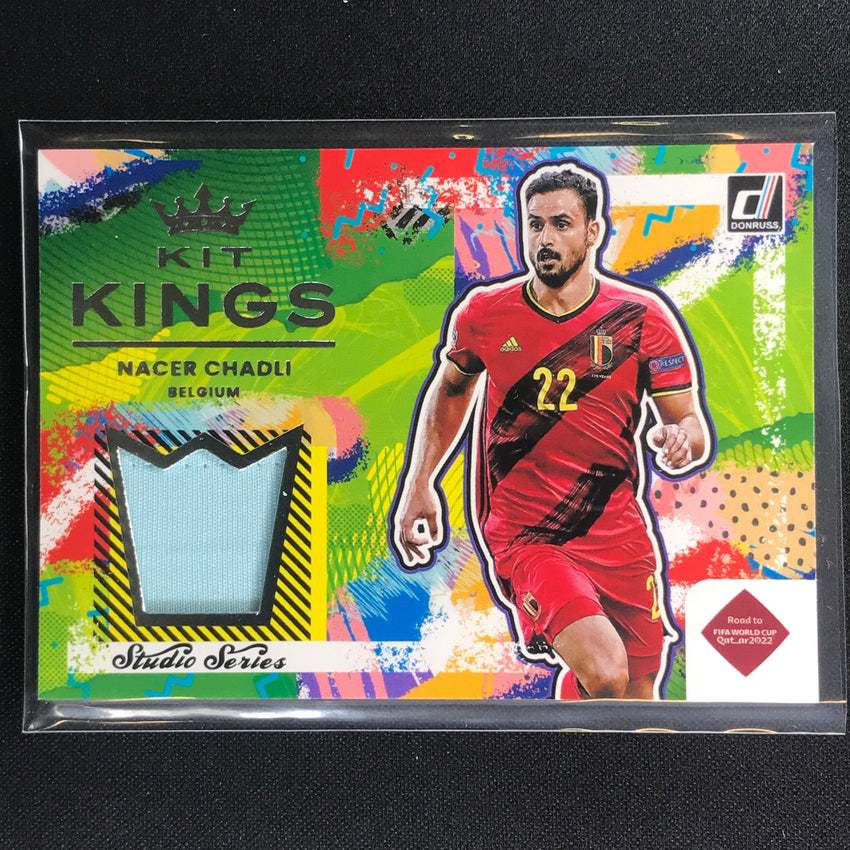 2021-22 Donruss Road To Qatar Nacer Chadli Kit Kings Jersey No Nc