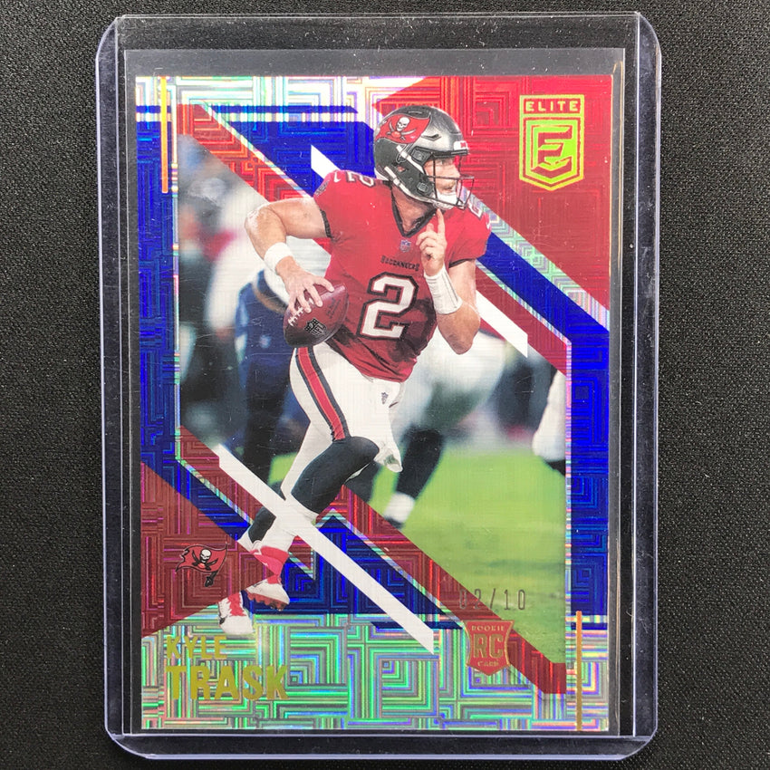 2021 Chronicles Kyle Trask Donruss Elite Rookie Blue 2/10