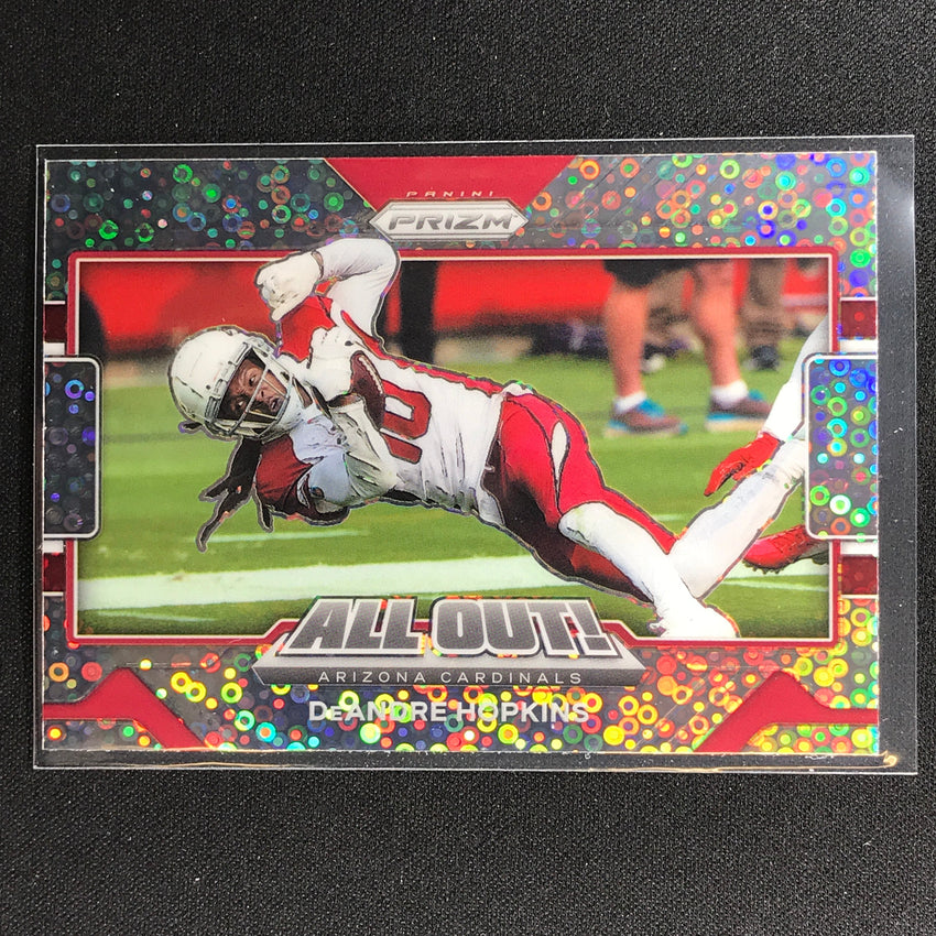 2021 Prizm Deandre Hopkins All Out No Huddle Silver Disco No 32