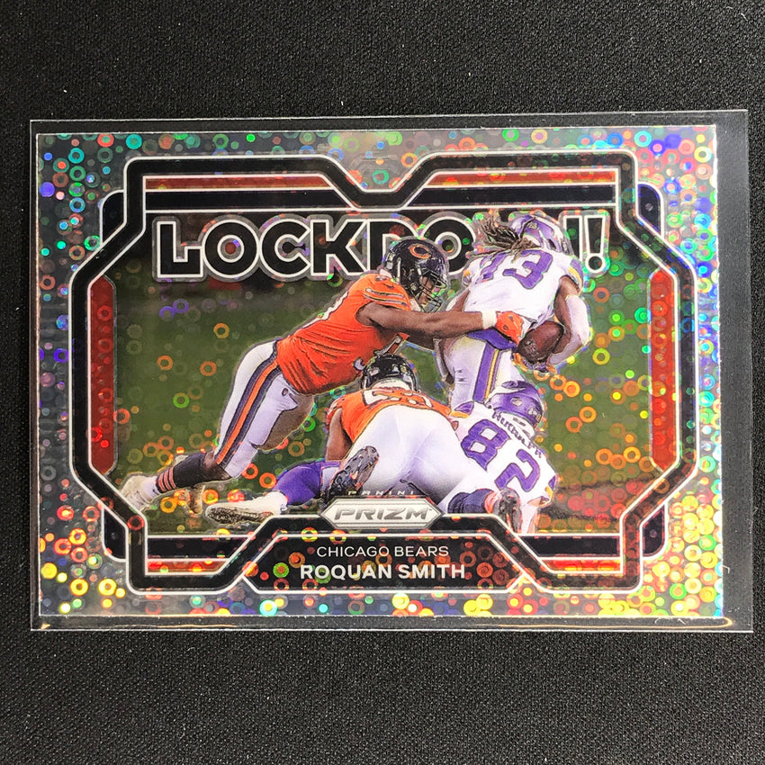 2021 Prizm Roquan Smith Lockdown No Huddle Silver Disco No 3