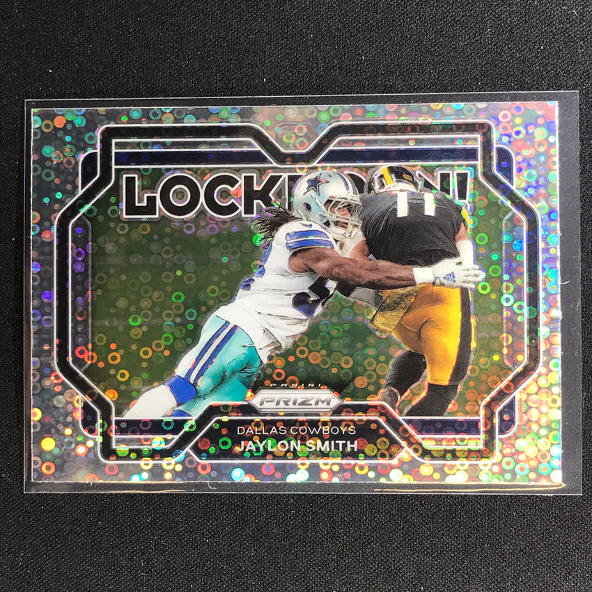 2021 Prizm Jaylon Smith Lockdown No Huddle Silver Disco No 9