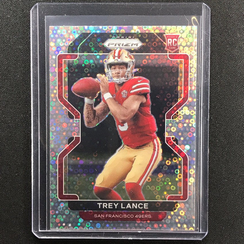 2021 Prizm Trey Lance Rookie Variation No Huddle Silver Disco No 333