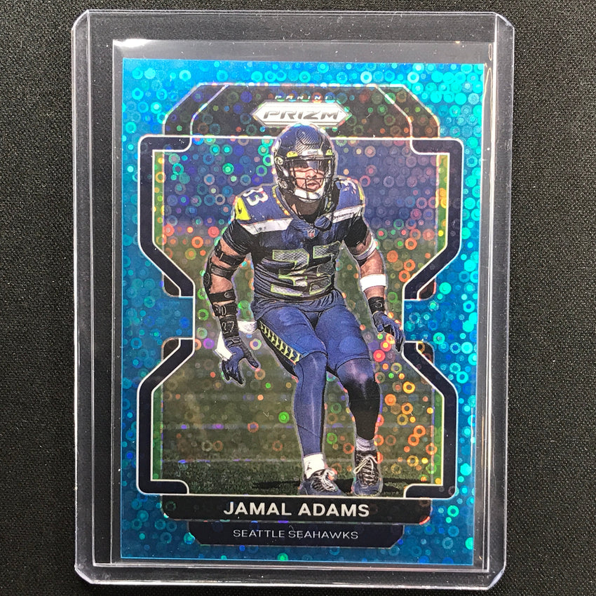 2021 Prizm Jamal Adams No Huddle Blue Disco 73/79