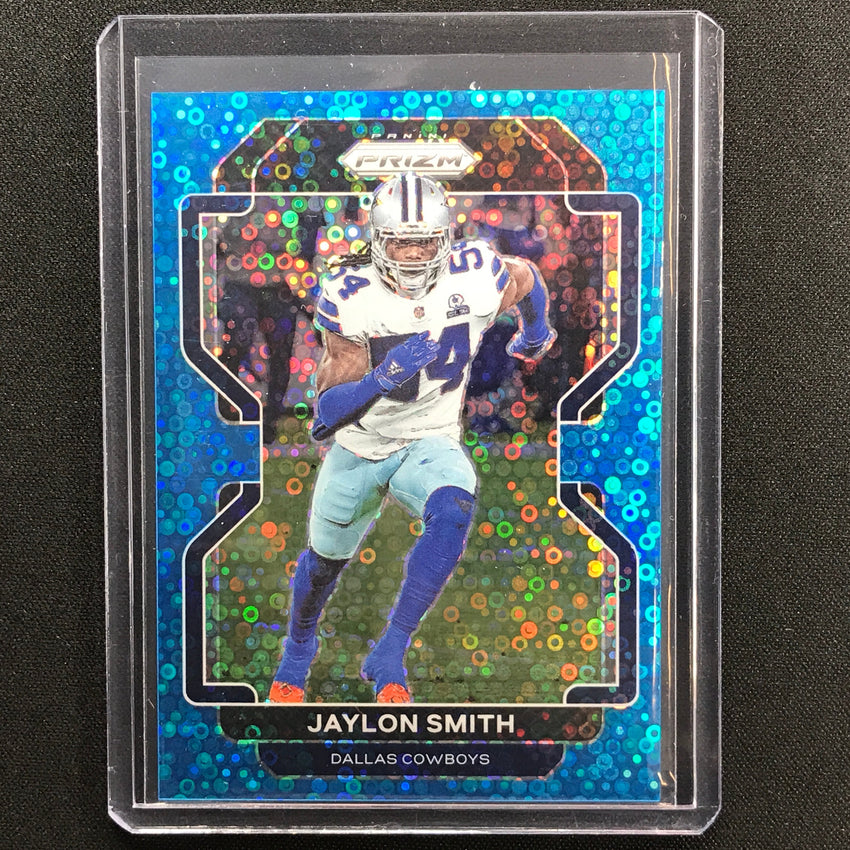 2021 Prizm Jaylon Smith No Huddle Blue Disco 76/79