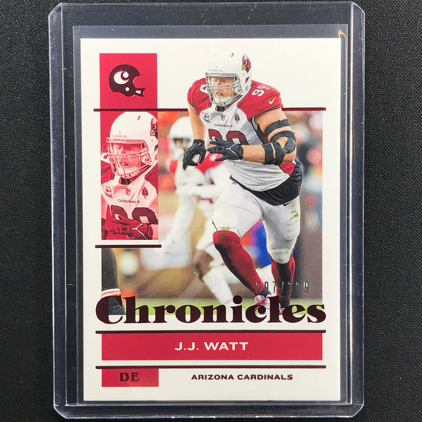 2021 Chronicles J.j. Watt Chronicles Base Set Red 297/399