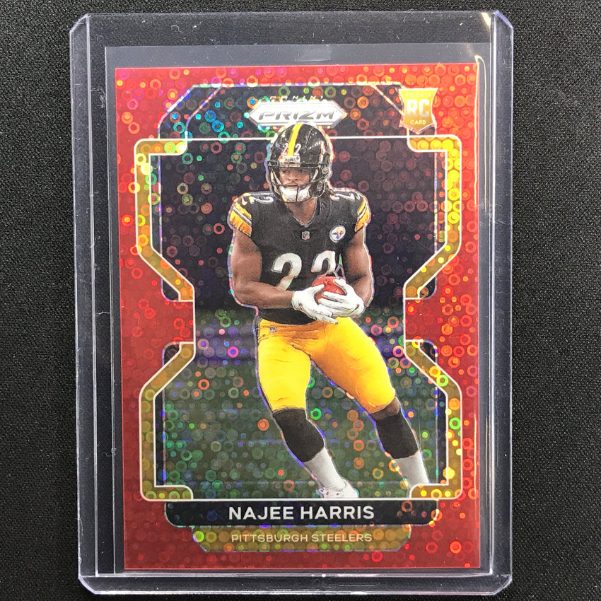 2021 Prizm Najee Harris Rookie No Huddle Red Disco 41/50