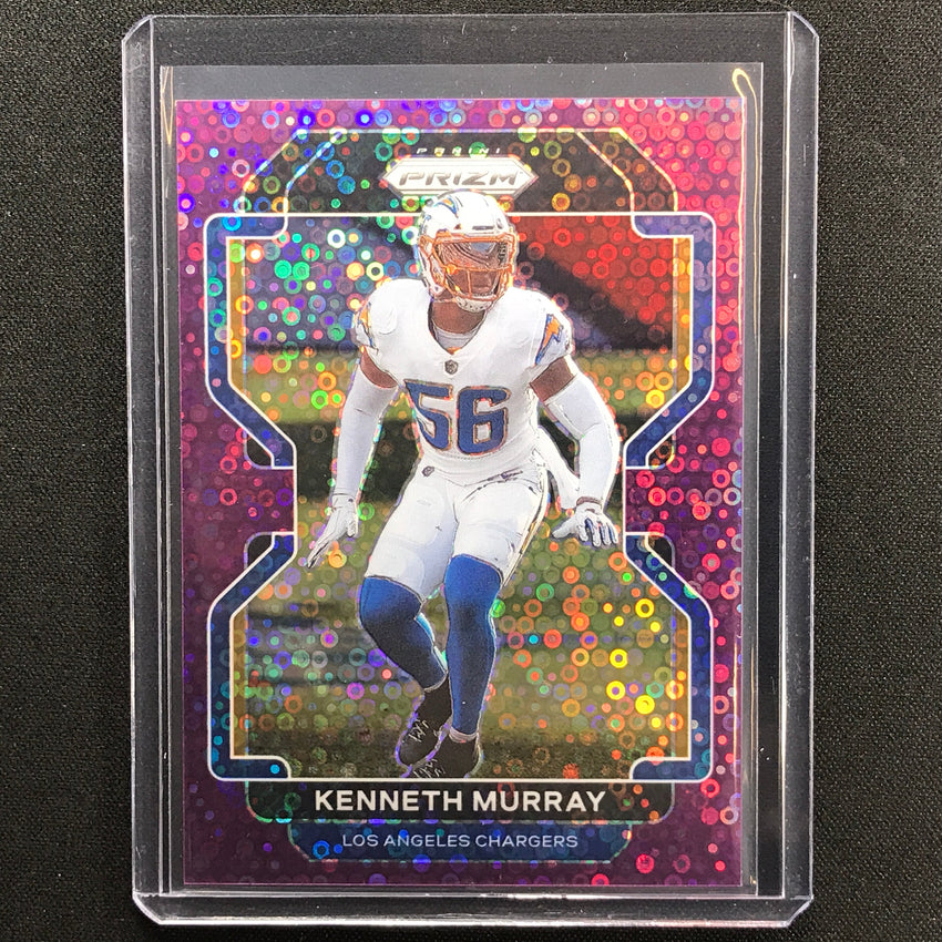 2021 Prizm Kenneth Murray No Huddle Purple Disco 12/35