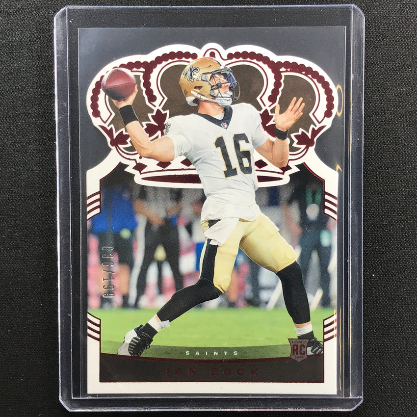 2021 Chronicles Ian Book Crown Royale Rookie Red 36/199