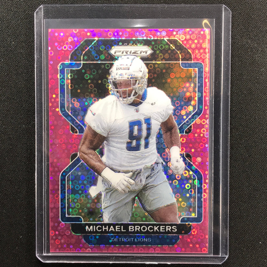 2021 Prizm Michael Brockers No Huddle Pink Disco 5/15