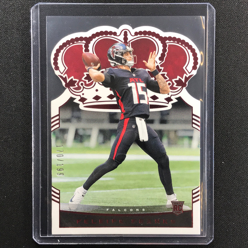 2021 Chronicles Feleipe Franks Crown Royale Rookie Red 170/199