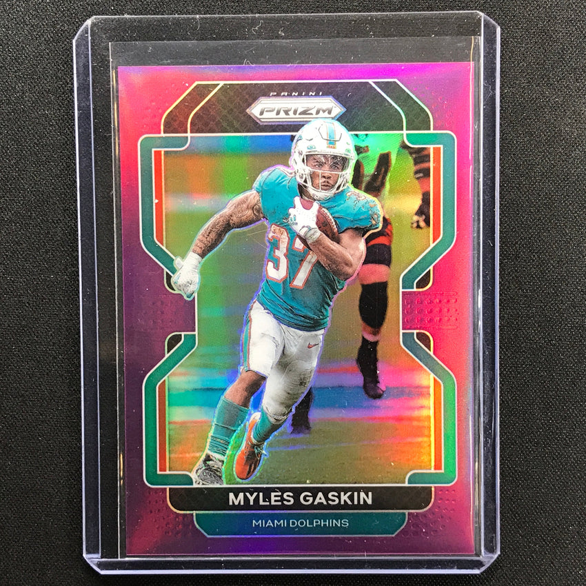 2021 Prizm Myles Gaskin Purple 59/125