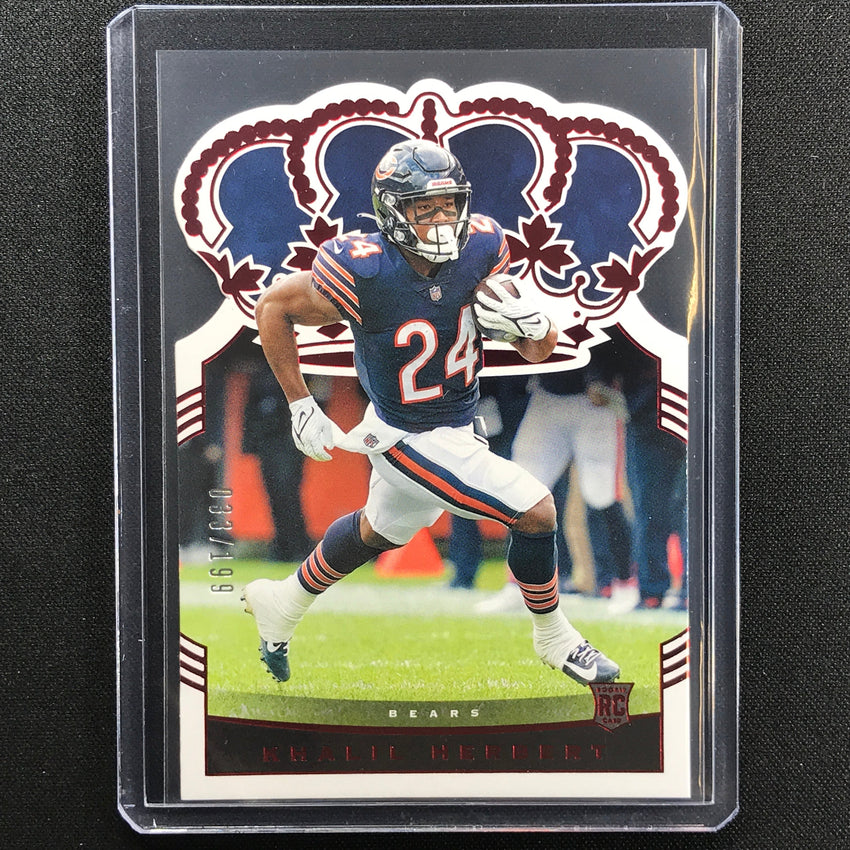 2021 Chronicles Khalil Herbert Crown Royale Rookie Red 33/199