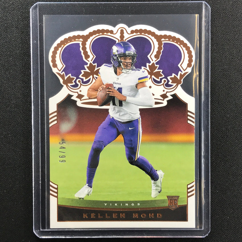 2021 Chronicles Kellen Mond Crown Royale Rookie Bronze 54/99