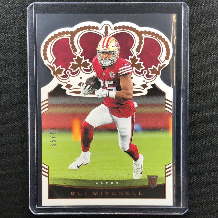 2021 Chronicles Eli Mitchell Crown Royale Rookie Bronze 61/99