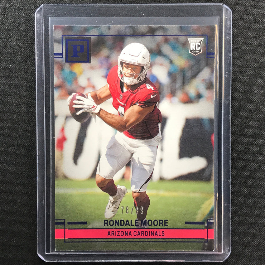 2021 Chronicles Rondale Moore Panini Base Set Rookie Blue 78/99