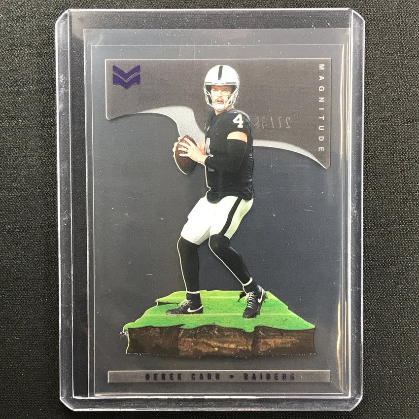 2021 Chronicles Derek Carr Magnitude Purple 27/49