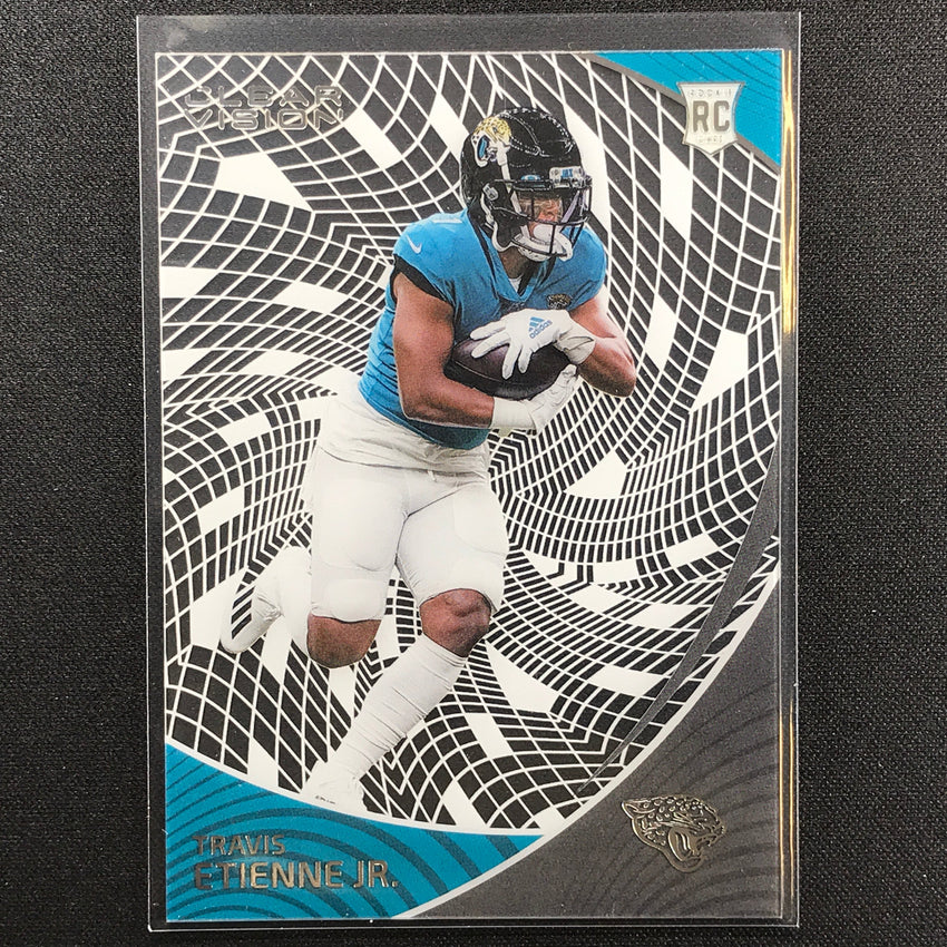 2021 Chronicles TRAVIS ETIENNE JR. Clear Vision Rookie Base #15