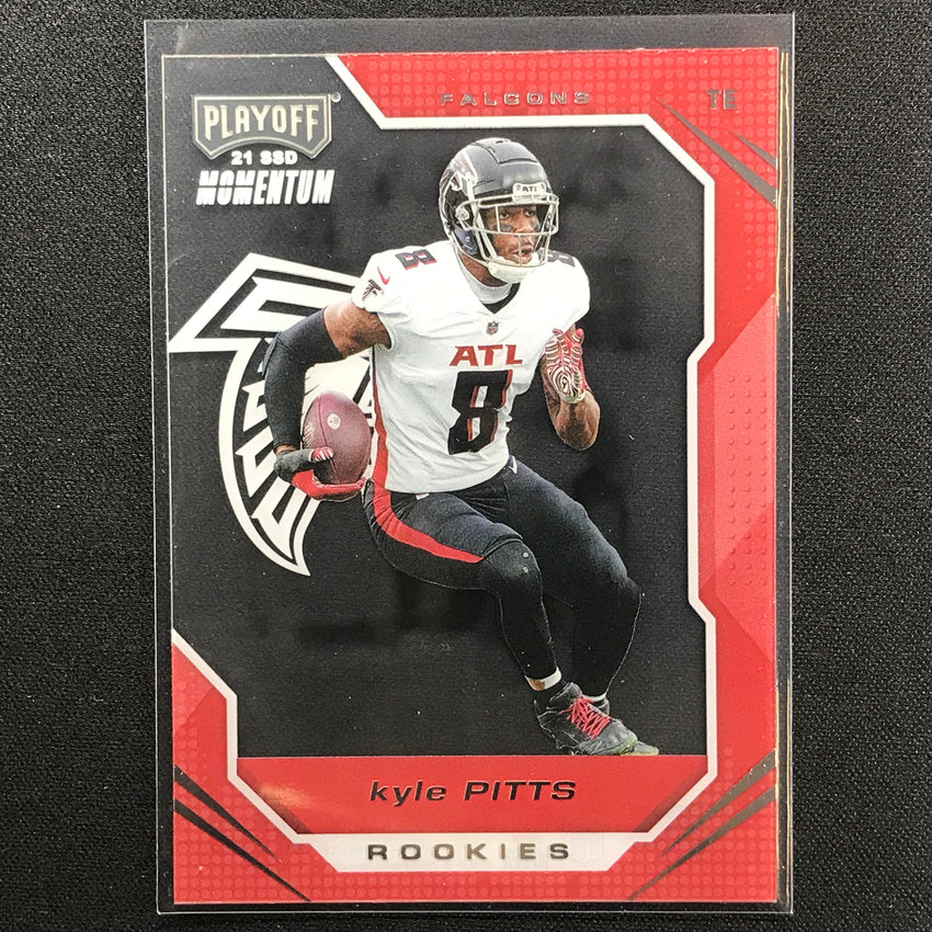 2021 Chronicles KYLE PITTS Playoff Momentum Rookie Base #4