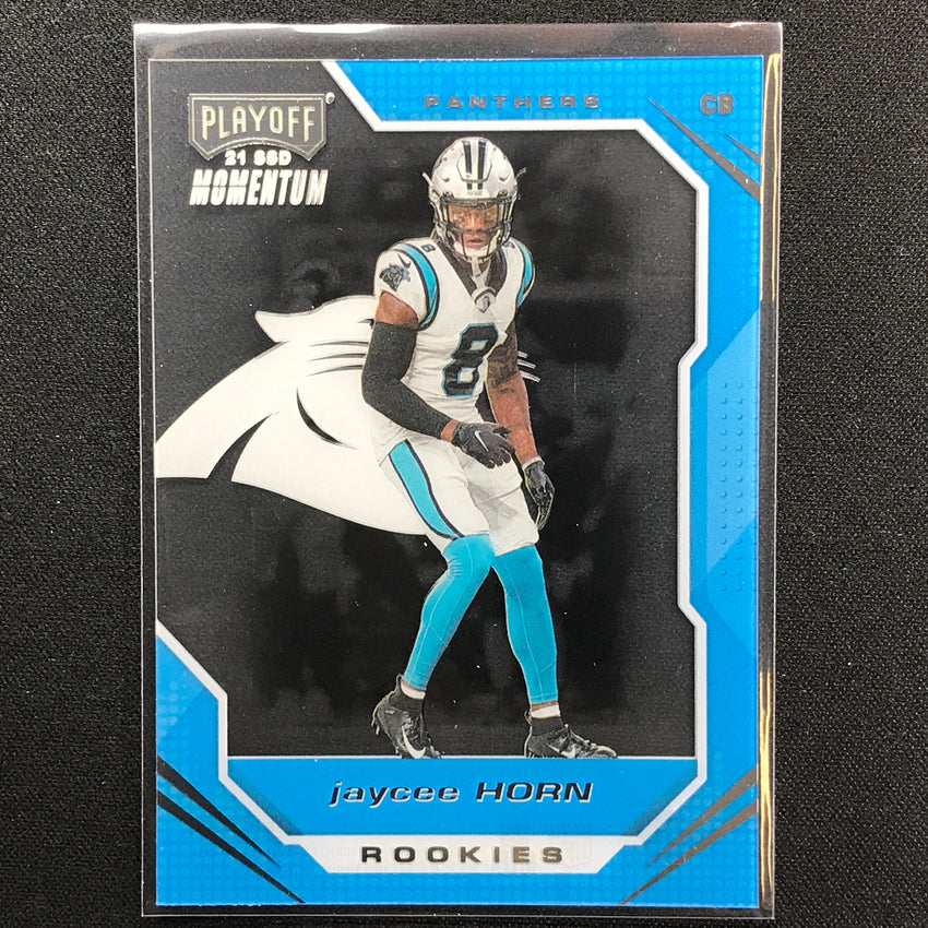 2021 Chronicles JAYCEE HORN Playoff Momentum Rookie Base #33