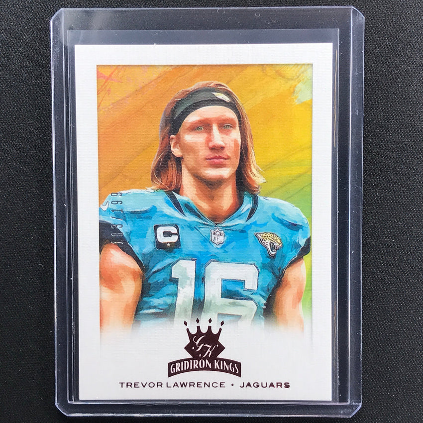 2021 Chronicles Trevor Lawrence Gridiron Kings Rookie Red 183/199