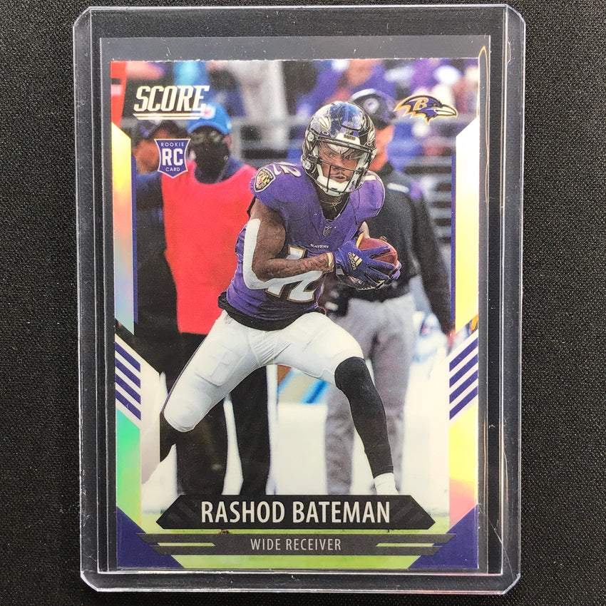 2021 Chronicles RASHOD BATEMAN Score Update Rookie Silver Prizm #415