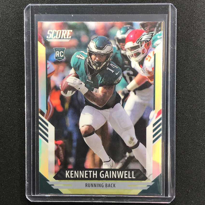 2021 Chronicles KENNETH GAINWELL Score Update Rookie Silver Prizm #417