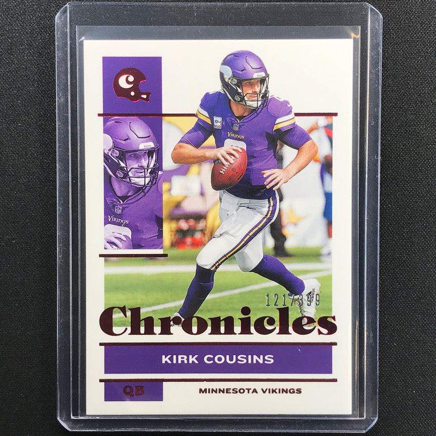 2021 Chronicles Kirk Cousins Chronicles Base Set Red 121/399