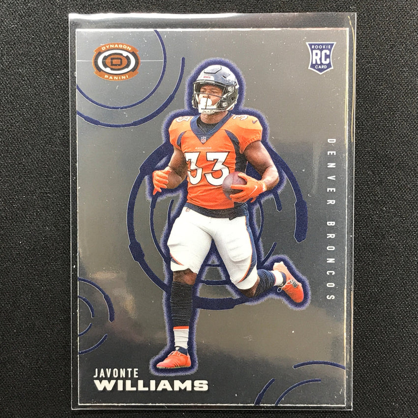 2021 Chronicles JAVONTE WILLIAMS Dynagon Rookie Base #14