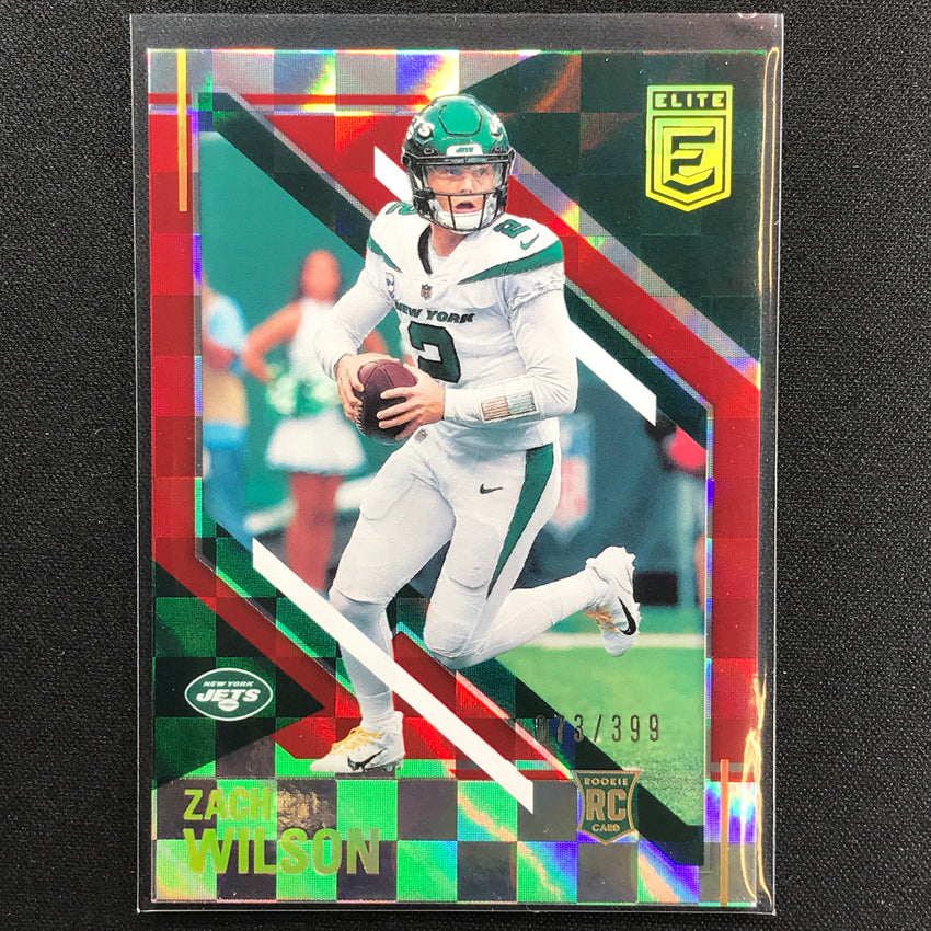 2021 Chronicles Zach Wilson Donruss Elite Rookie Red 73/399