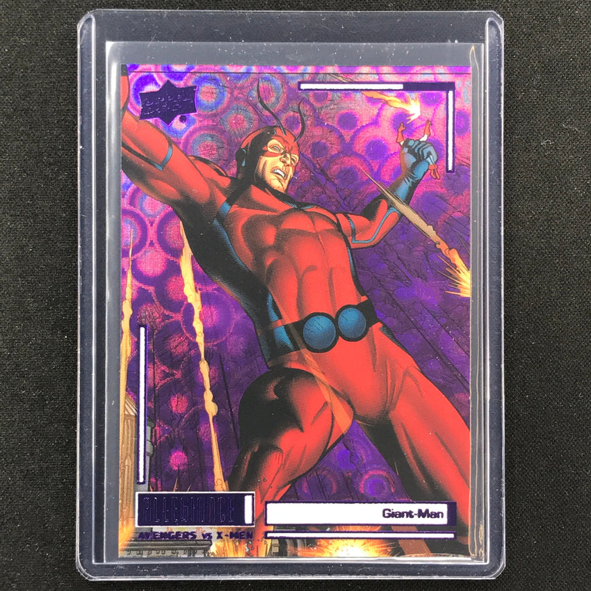 2023 Marvel Allegiance Avengers Vs. X-men Giant-man Base Purple Cosmic 63/99
