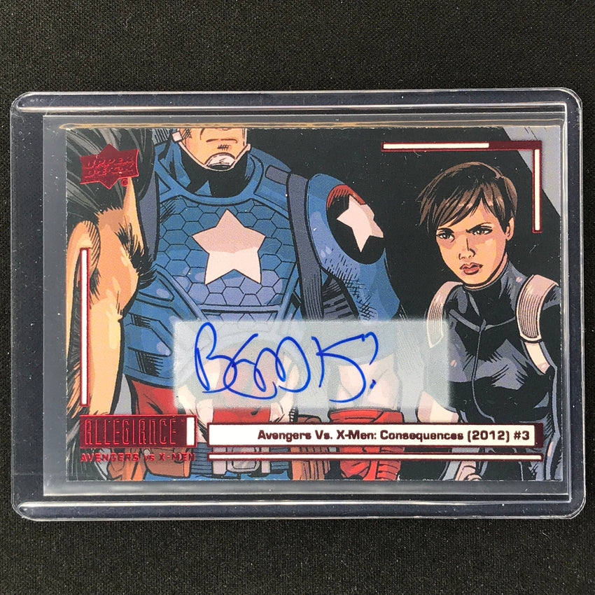 2023 Marvel Allegiance Avengers Vs X-men Brian Michael Bendis Chapters Auto No 24