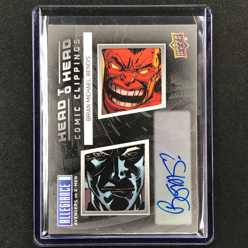 2023 Marvel Allegiance Avengers Vs. X-men Brian Michael Bendis Comic Auto No 52