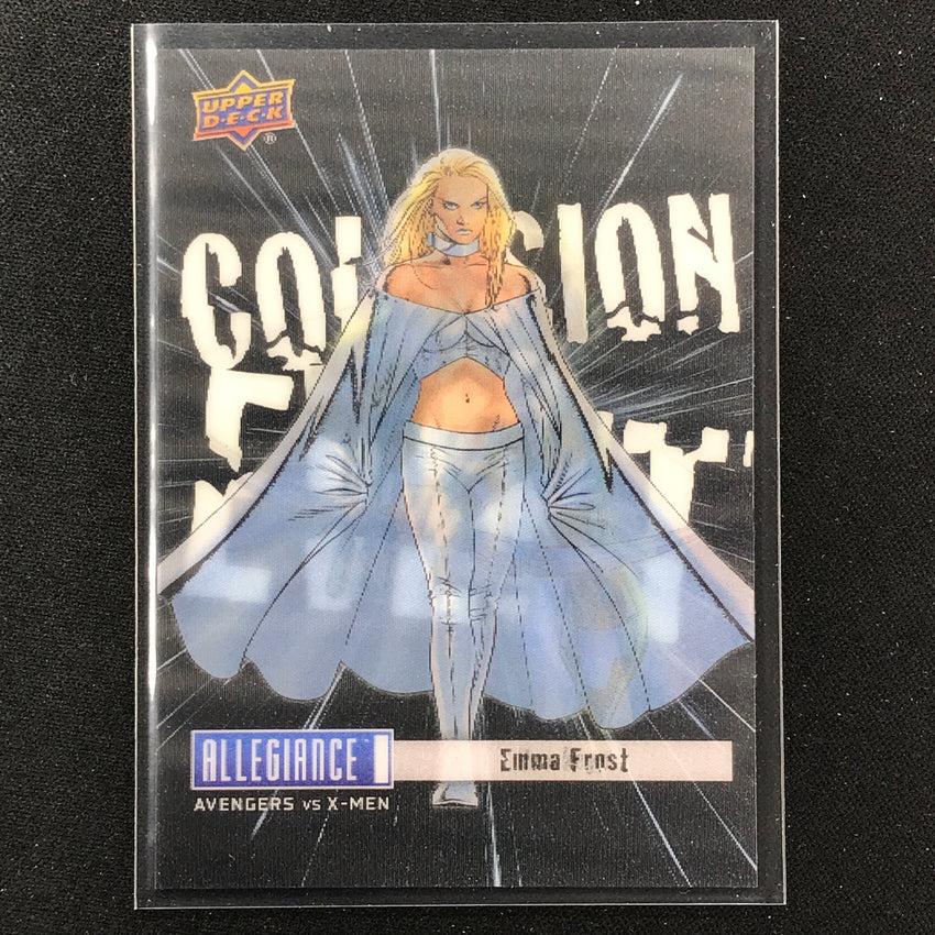2023 Marvel Allegiance Avengers Vs. X-men Emma Frost Vs. Hawkeye Collision No 12