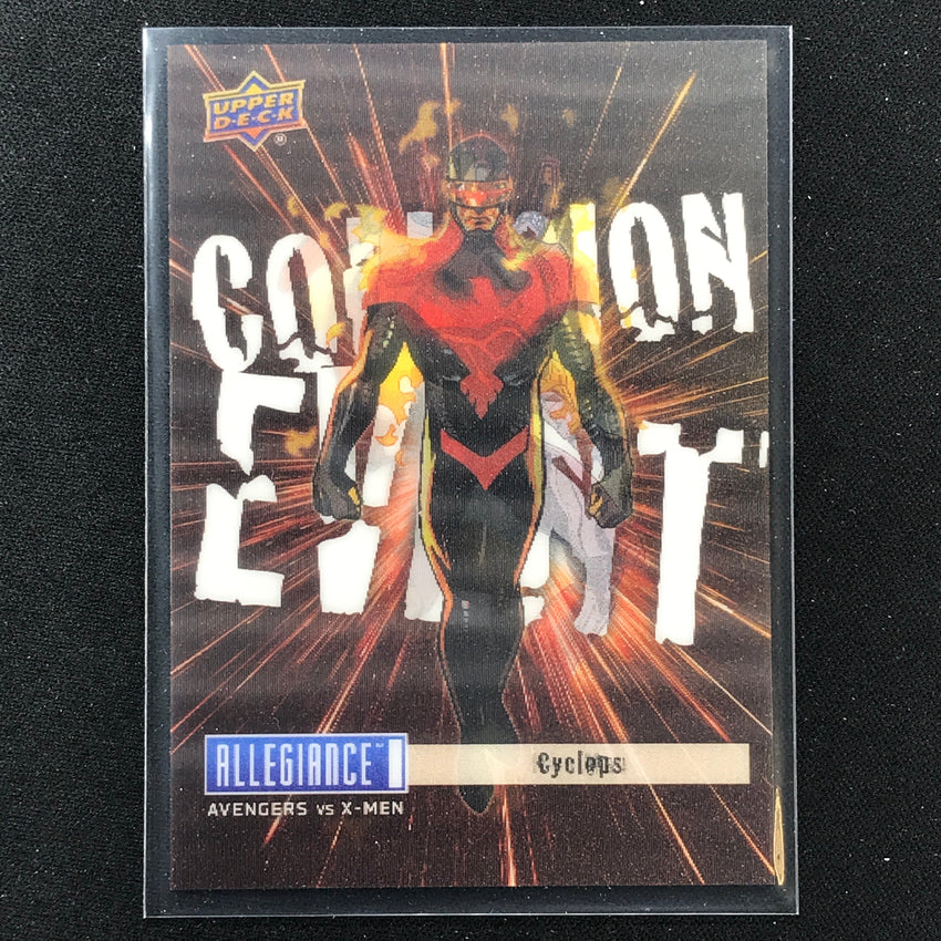2023 Marvel Allegiance Avengers Vs. X-men Iron Man Cyclops Collision Event No 17