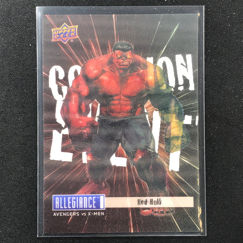 2023 Marvel Allegiance Avengers Vs. X-men Domino Red Hulk Collision Event No 31