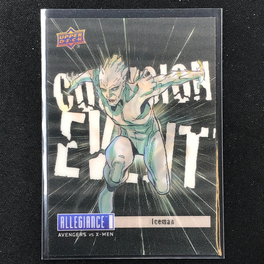2023 Marvel Allegiance Avengers Vs. X-men Iron Fist Iceman Collision Event No 33