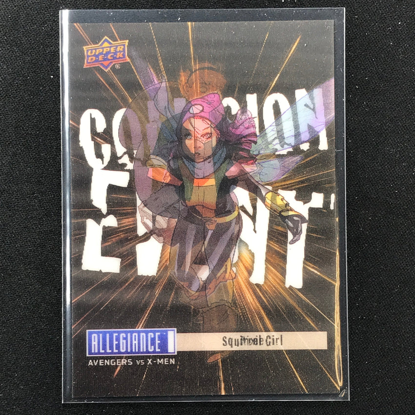 2023 Marvel Allegiance Avengers Vs. X-men Squirrel Girl Vs. Pixie Collision No 34