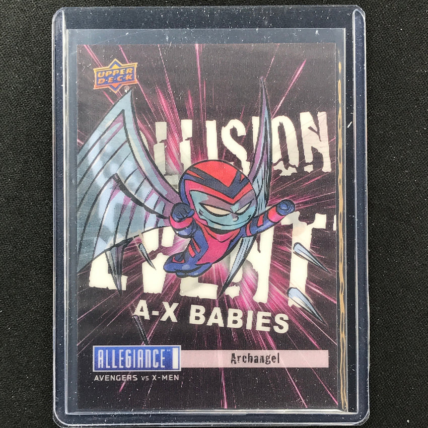 2023 Marvel Allegiance Avengers Vs. X-men Archangel Collision A-x Babies No 7