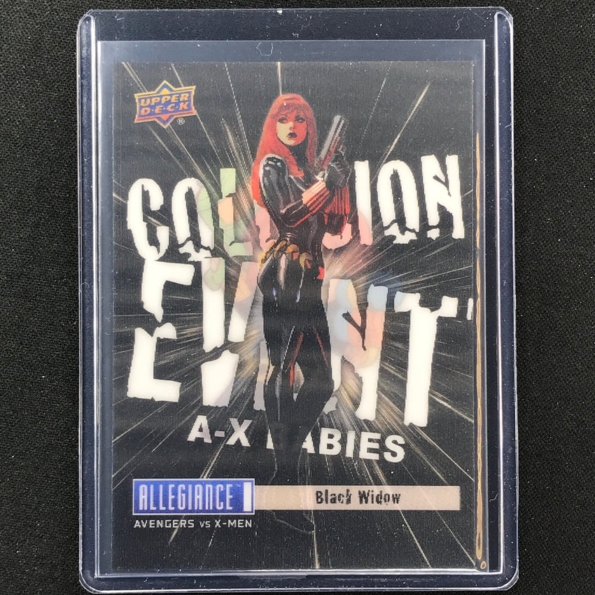 2023 Marvel Allegiance Avengers Vs. X-men Black Widow Collision A-x Babies No 8